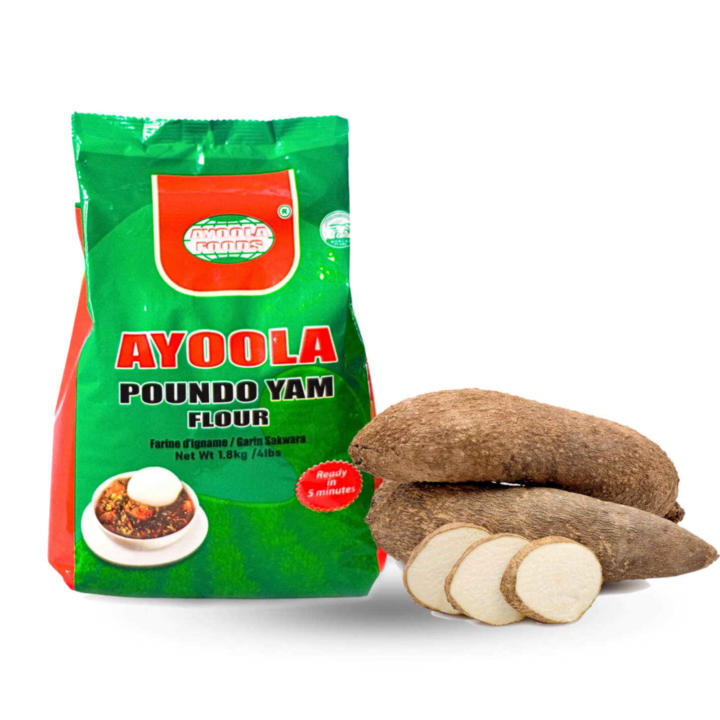 Ayoola Poundo Yam 0.9kg
