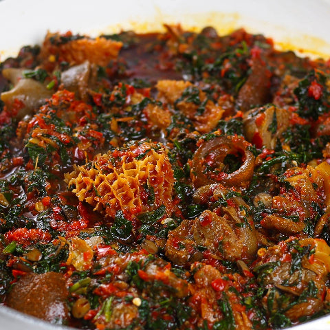 Efo Riro Soup (Vegetable Soup)