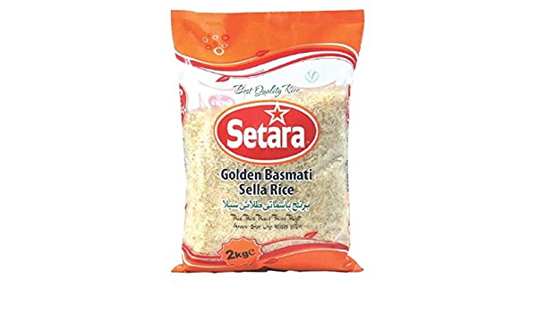 Setara Golden Sella Basmati Rice 5kg