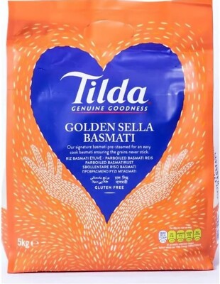Tilda Golden Sella Rice 10kg